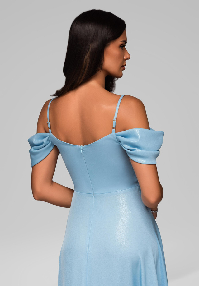 Evening dress LA-OM-DLR038 - light blue