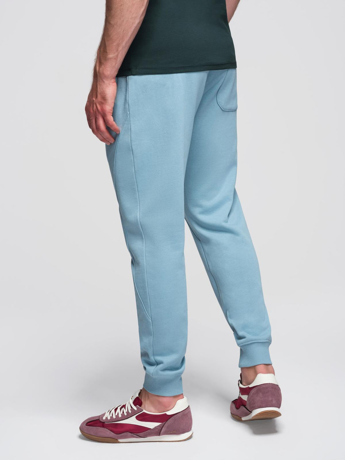 Men's jogger sweatpants - blue V7 OM-PABS-0173
