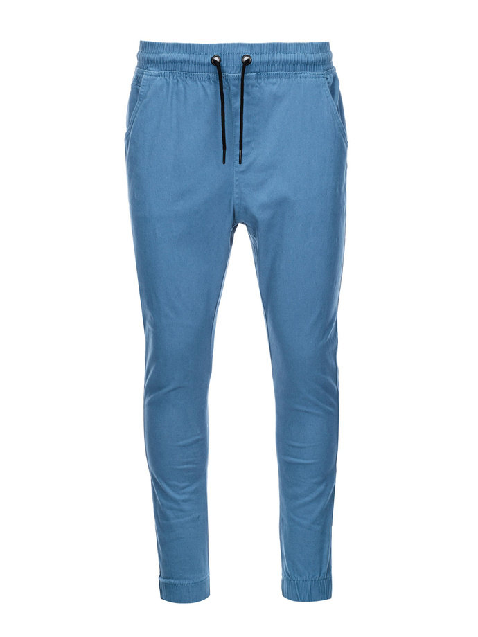 Men's pants joggers - blue P885