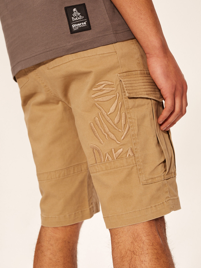 Men's shorts DKR CARGOS W427 - beige