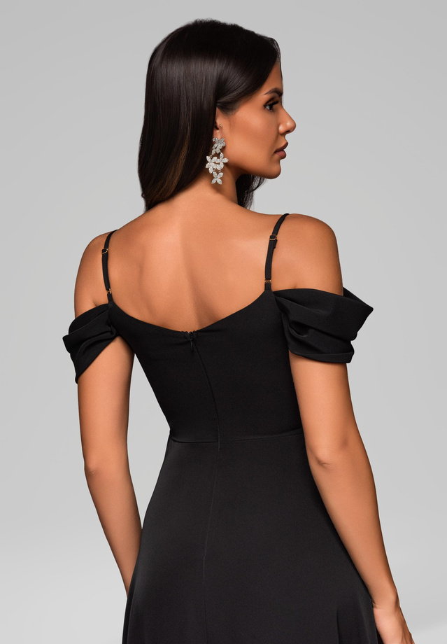 Evening dress LA-OM-DLR038 - black