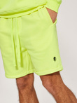 Krótkie spodenki męskie CLTN SH 0122 W456 - żółty neon