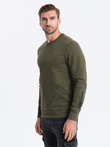 Men's sweatshirt - dark olive B1349