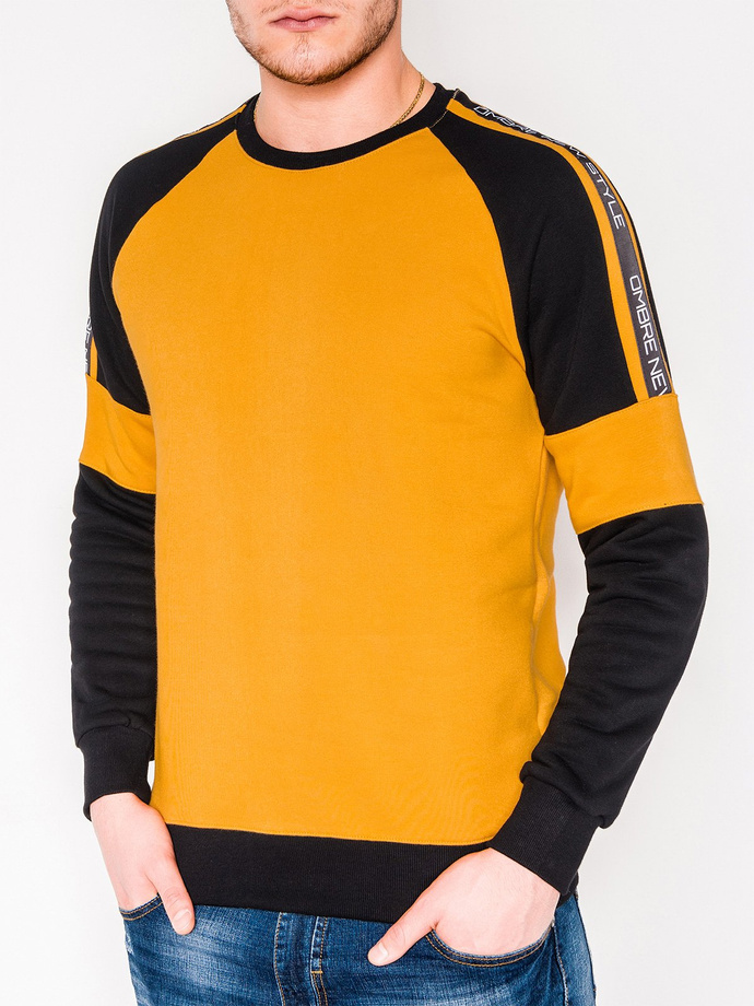 Men's sweatshirt - mustard B871