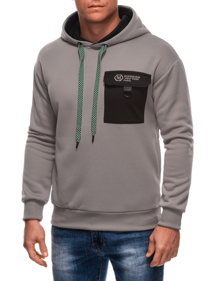 Men's hoodie B1700 - grey