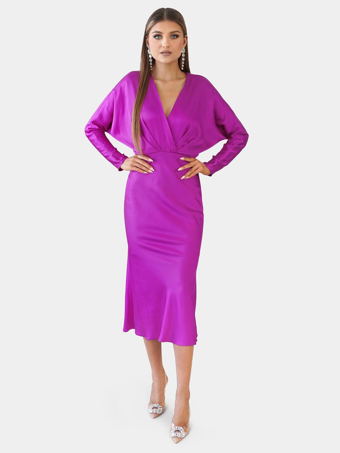 VENICE maxi dress DLR136 - fuchsia