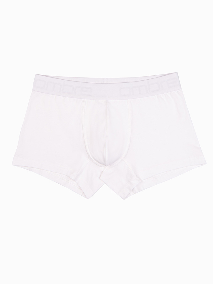 Men's cotton boxer shorts with logo - 3-pack mix V2 OM-UNBO-0105