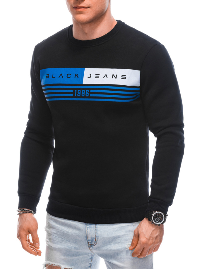 Men's sweatshirt B1661 - black