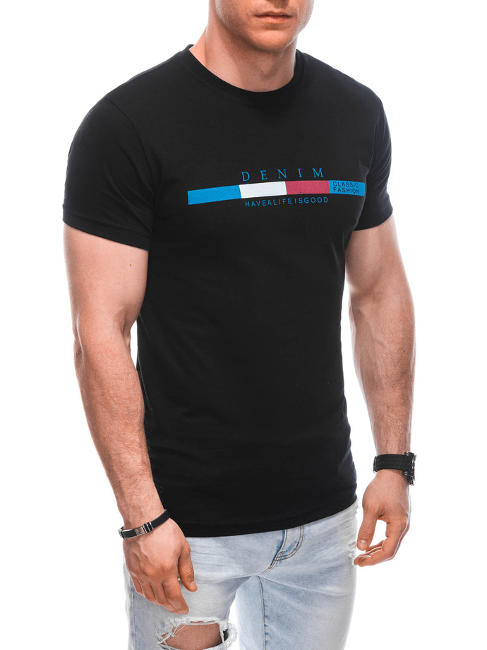 Men's t-shirt S1919 - black