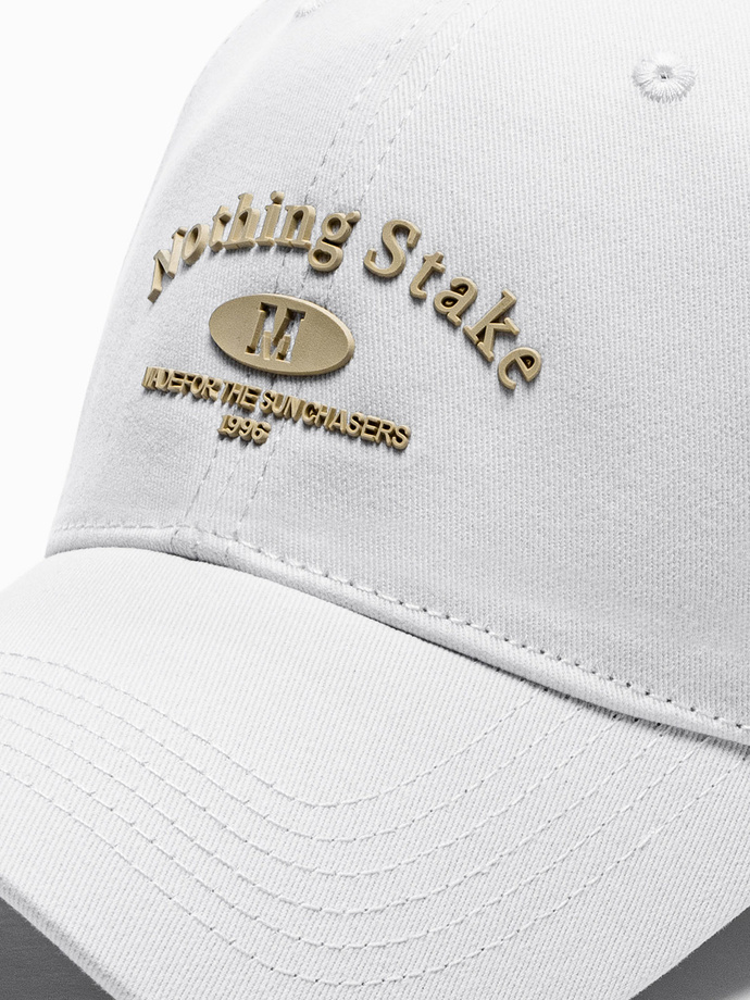 Men's cap H149 - white