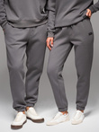 Classic sweatpants with drawstrings unisex-grey V18 OU-PSBC-0100