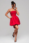 Evening dress LA-OM-DLR126 - red