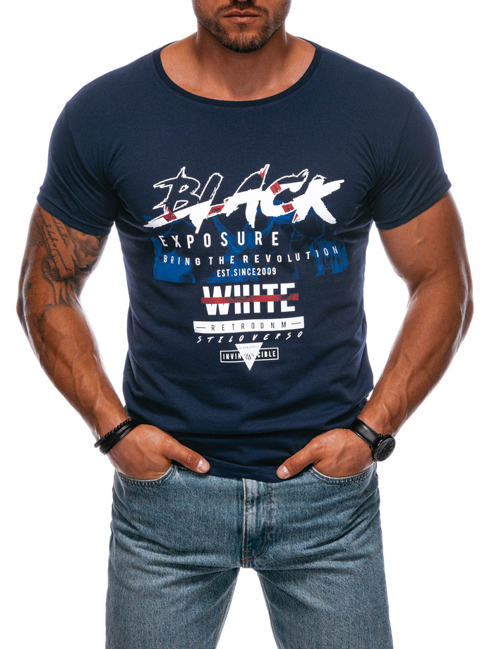 Men's t-shirt S1982 - navy