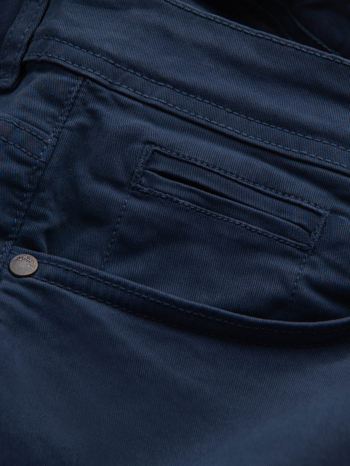 Men's CHINO shorts - dark blue V8 OM-SRDS-0103