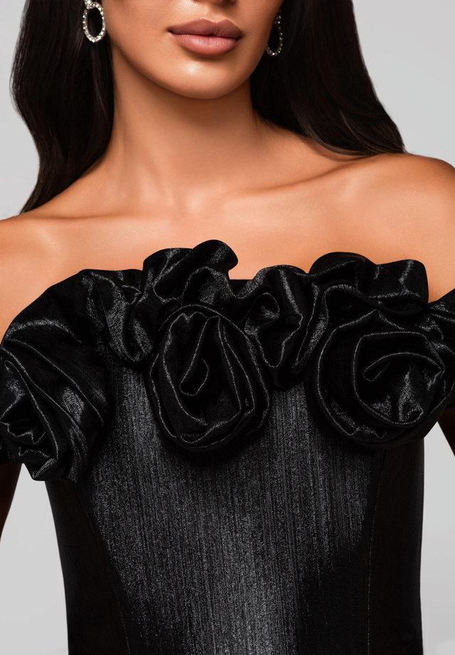 Evening dress LA-OM-DLR213 - black