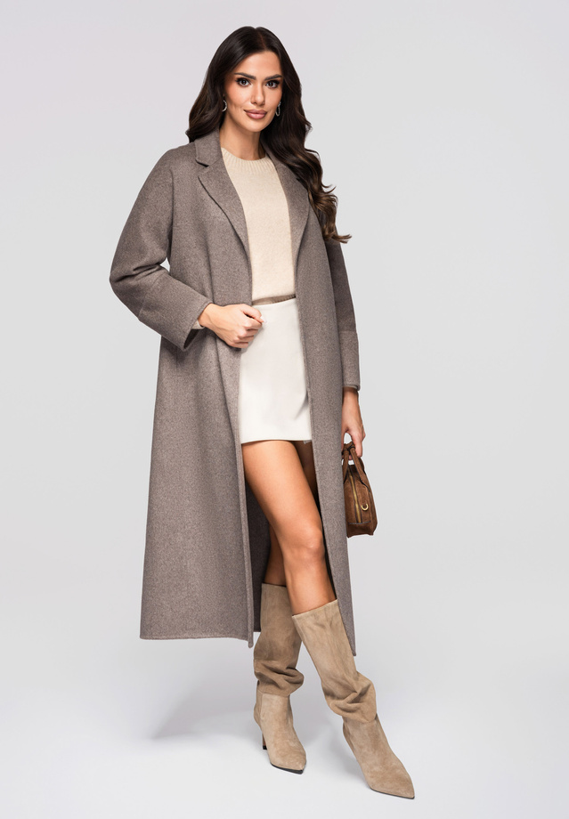 Płaszcz damski LARICA OW-COLC-0109 v1 - beige