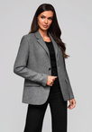 Women's jacket LW-BLZB-0100 - dark beige