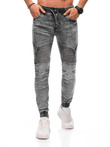 Men's pants joggers P1378 - grey