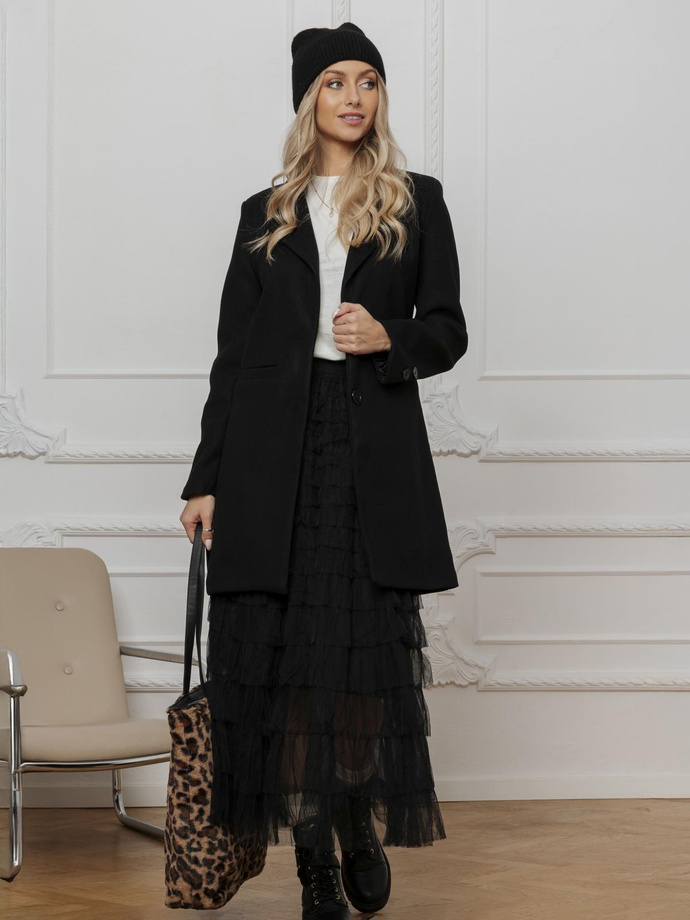 Women's coat CLR037 - black