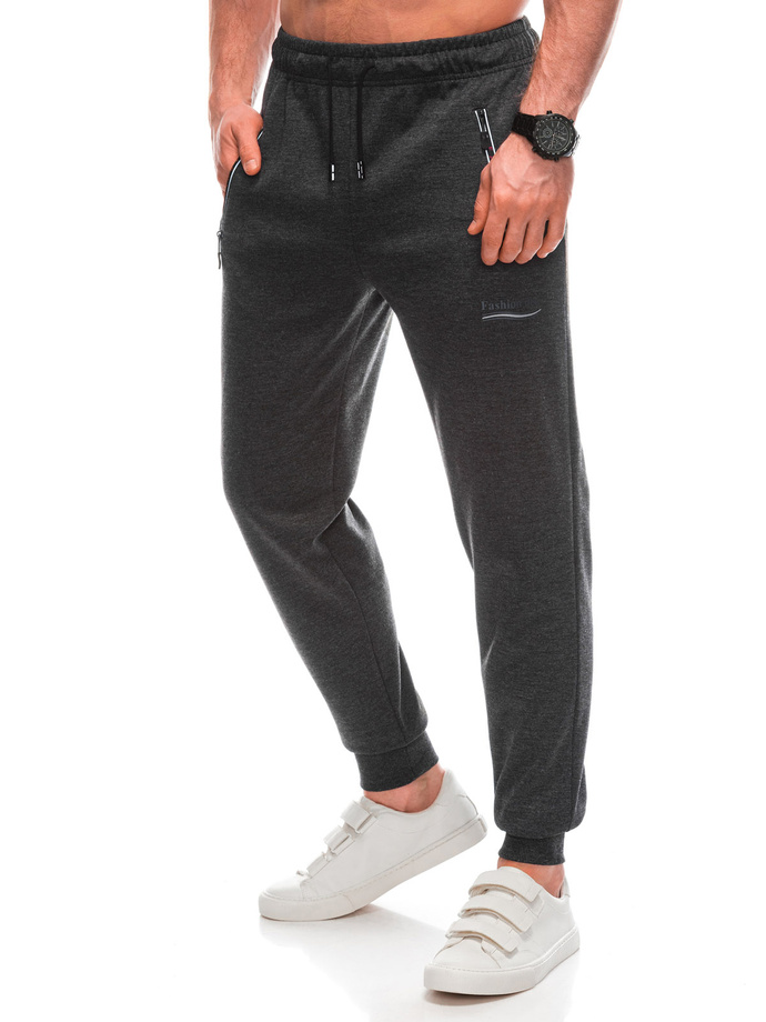 Men's sweatpants P1434 - graphite