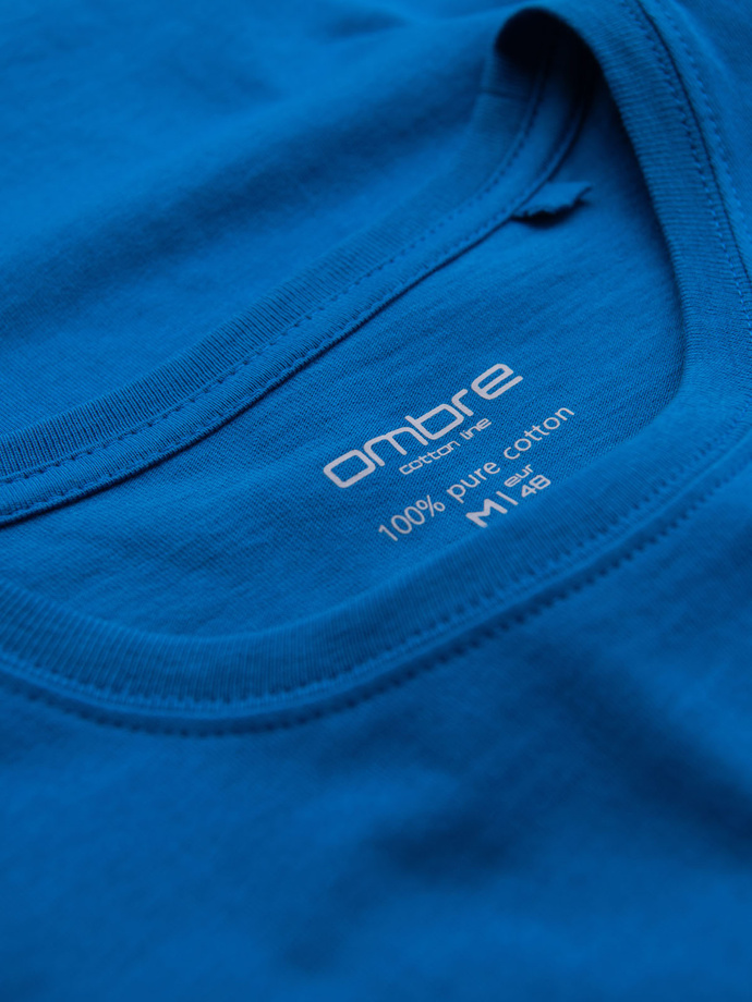 Classic BASIC men's cotton T-shirt - sand V11 OM-TSBS-0236