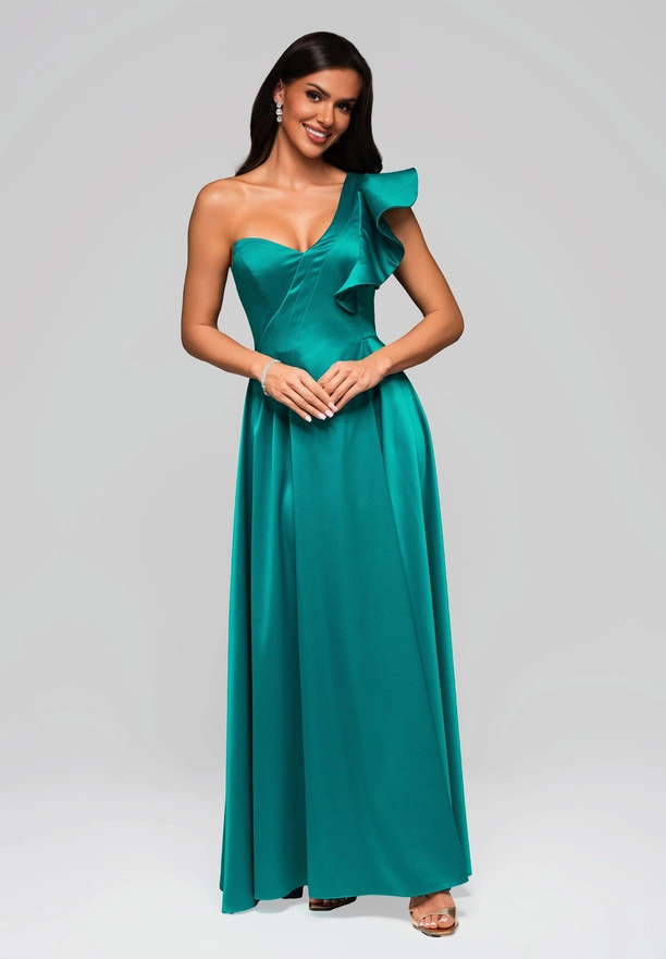 Evening dress LA-OM-DLR176 - turquoise