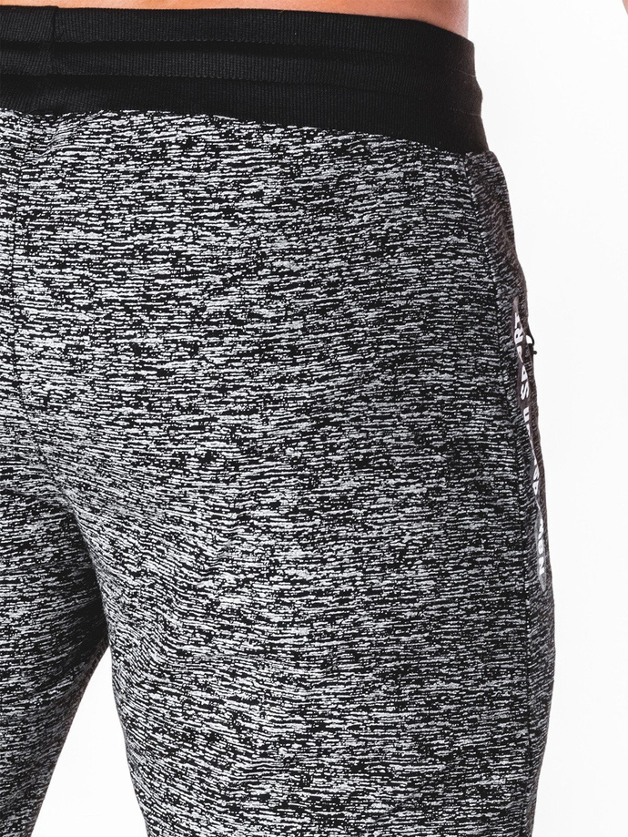 Men's sweatpants P688 - dark grey