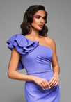 Evening dress LA-OM-DLR022 - violet