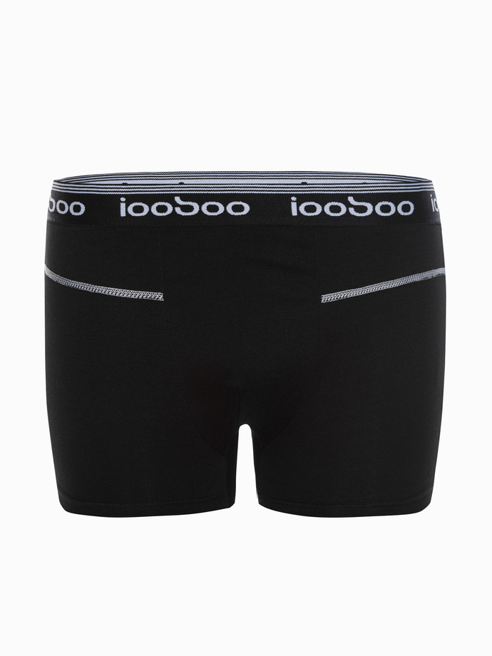 Men's boxer shorts U477 - black