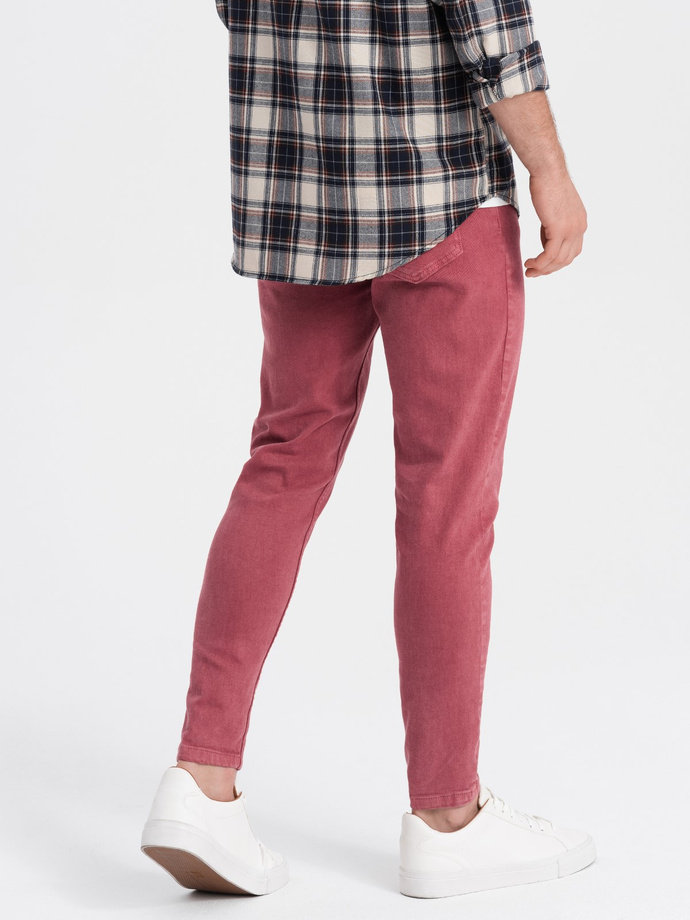 Men's jeans - red P1058