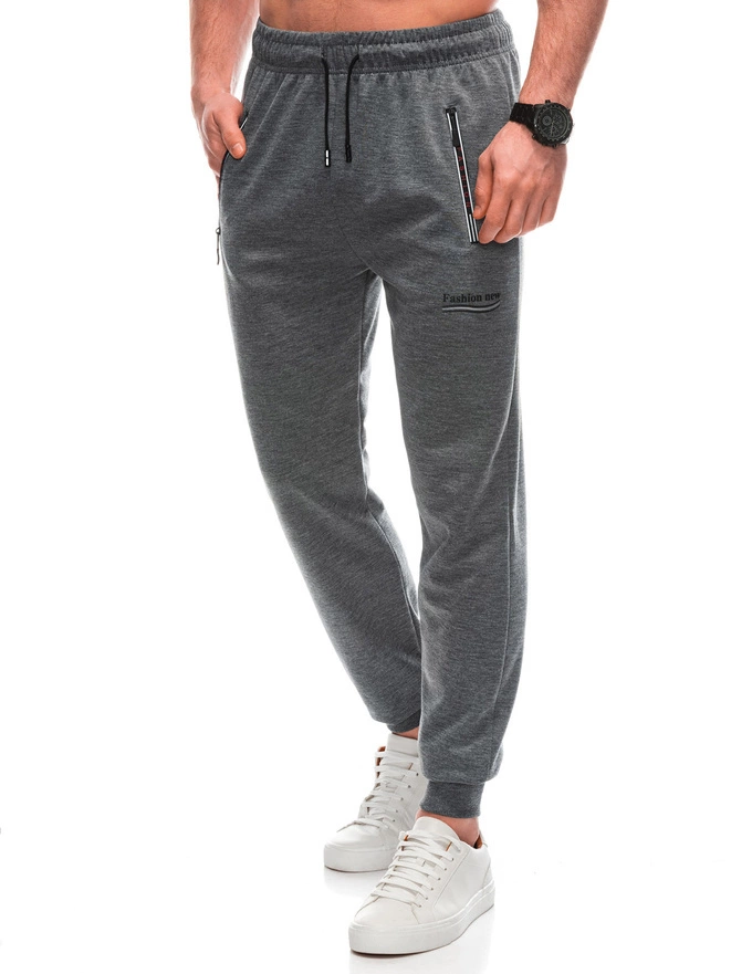 Men's sweatpants P1434 - grey