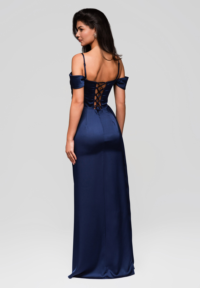 Evening dress LA-OM-DLR188 - navy
