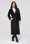 Women's coat LARICA OW-COLC-0109 v2 - black