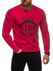 Men's sweatshirt B1680 - red