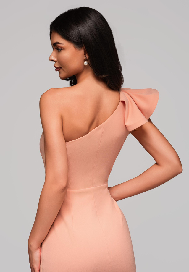 Evening dress LA-OM-DLR168 - orange