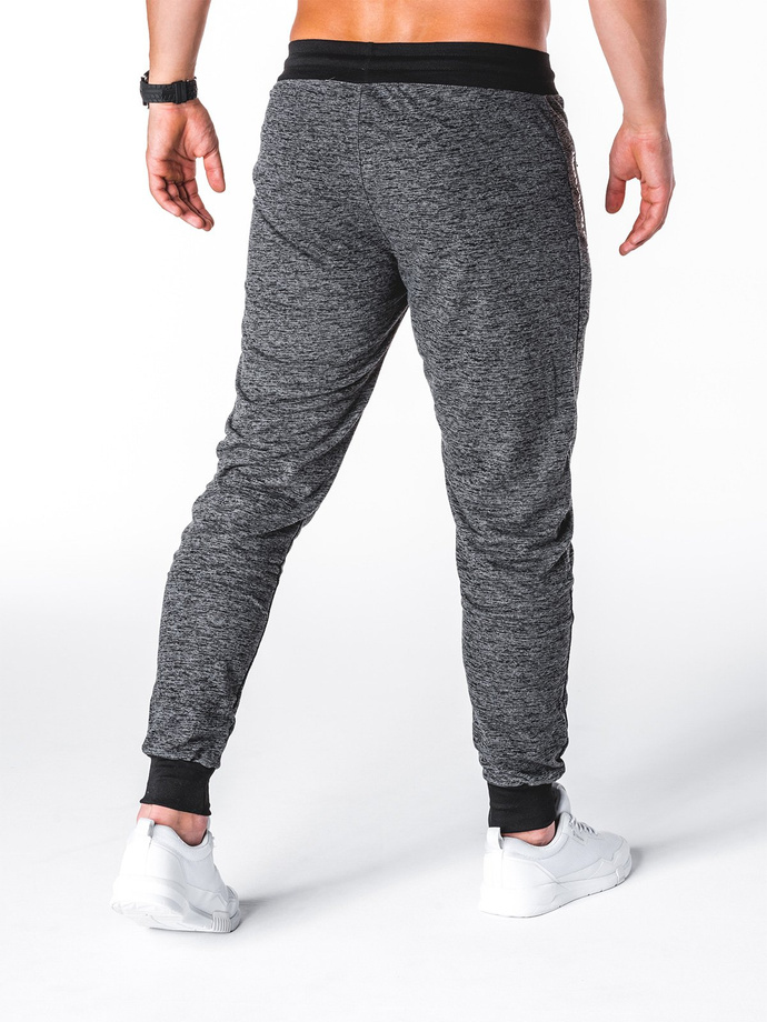 Men's sweatpants P688 - black