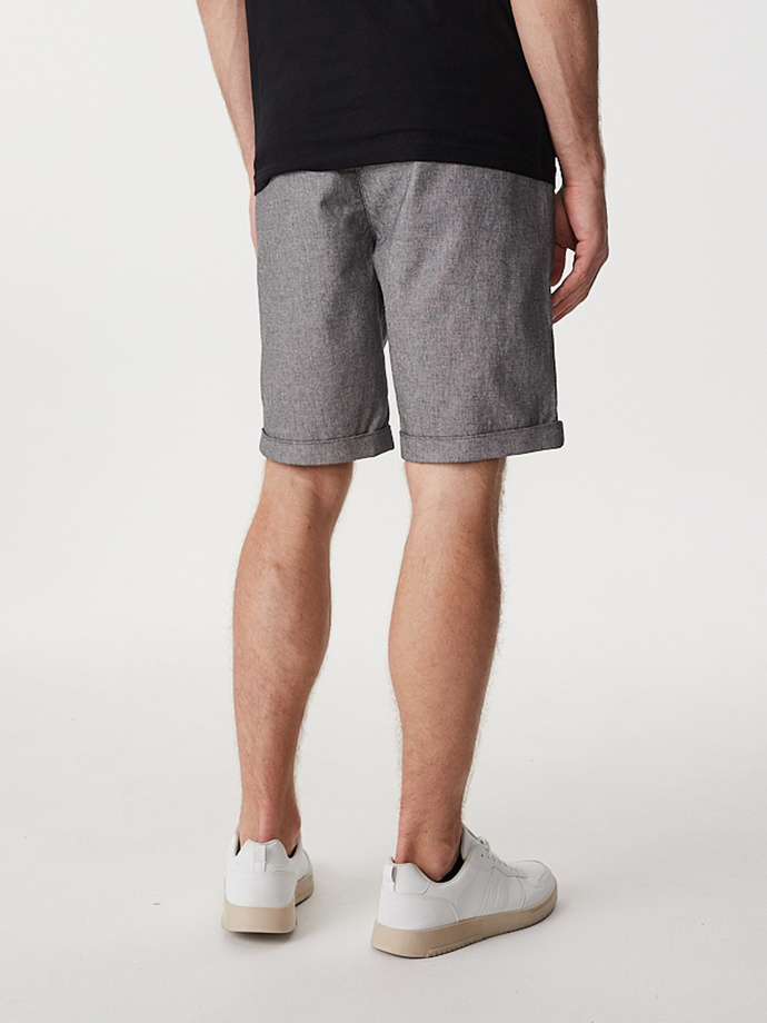 PRM SH 302 W429 men's short shorts - gray melange