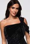 Evening dress LA-OM-DLR275 - black