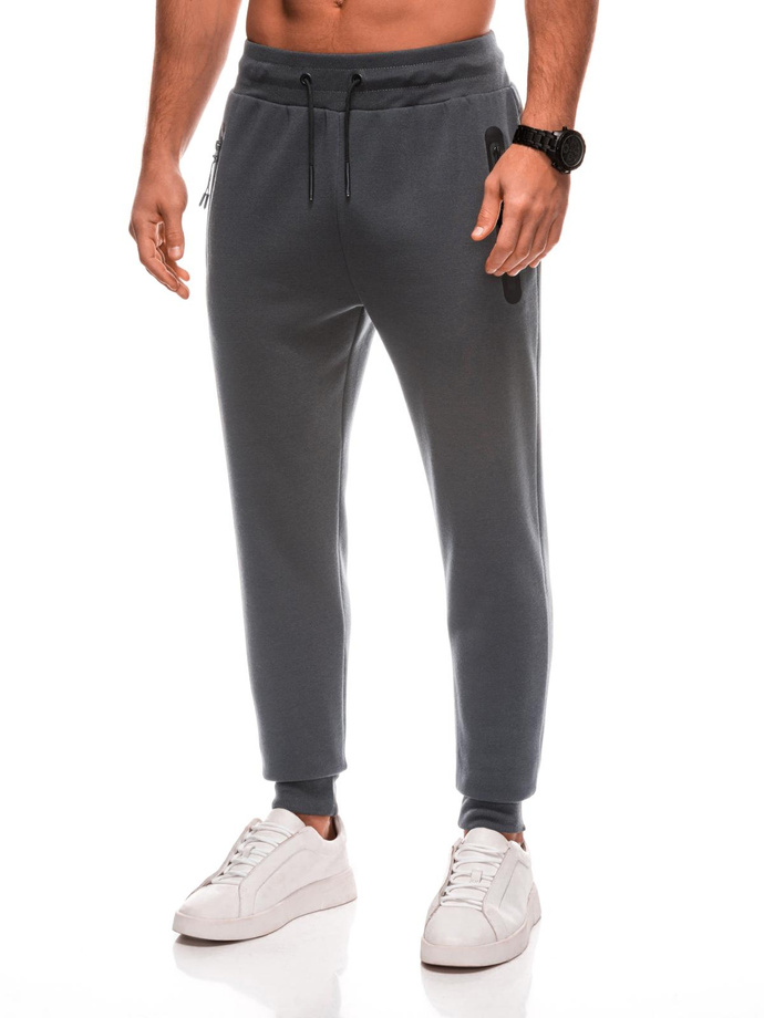 Men's BASIC uniform sweatpants - graphite V-8 EM-PABS-0104