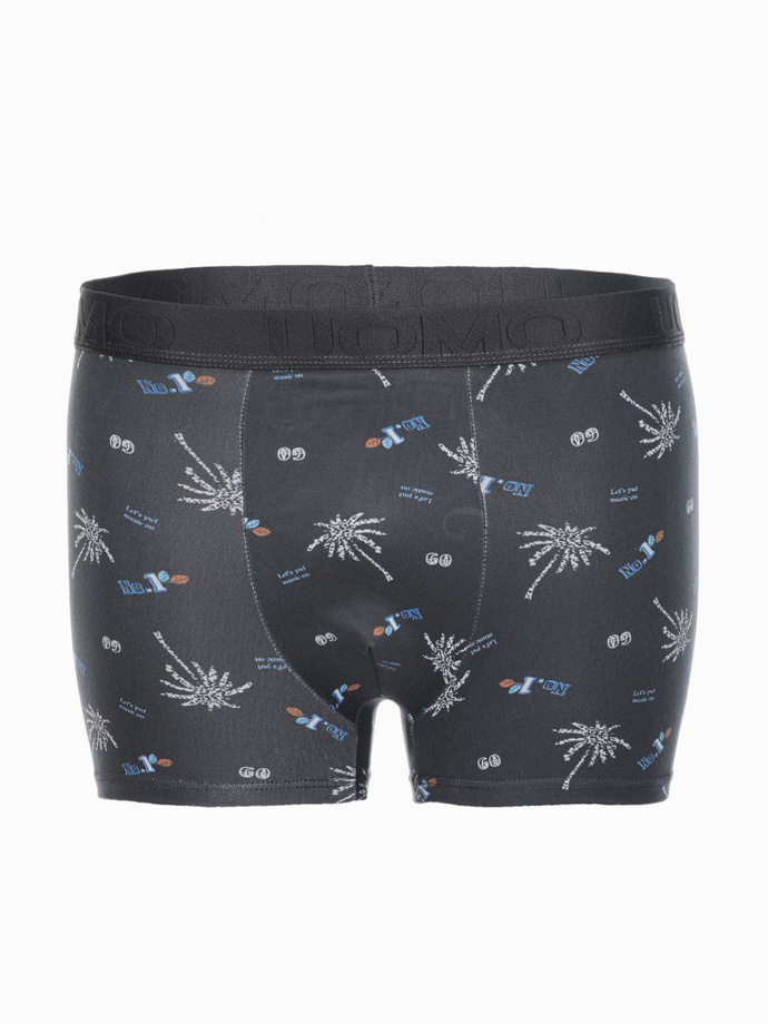 Men's boxer shorts U466 - dark grey