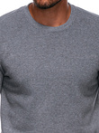 Men's sweatshirt EM-SSNZ-22FW-019 V7 - dark grey melange