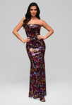 Evening dress LA-OM-DLR162 - black