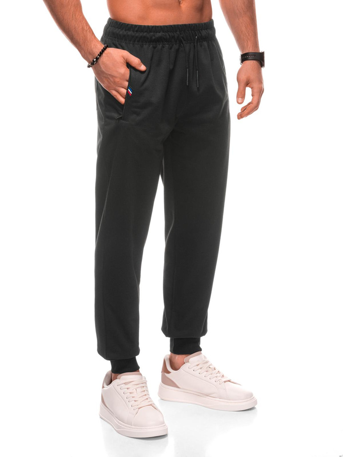 Men's sweatpants P1511 - black