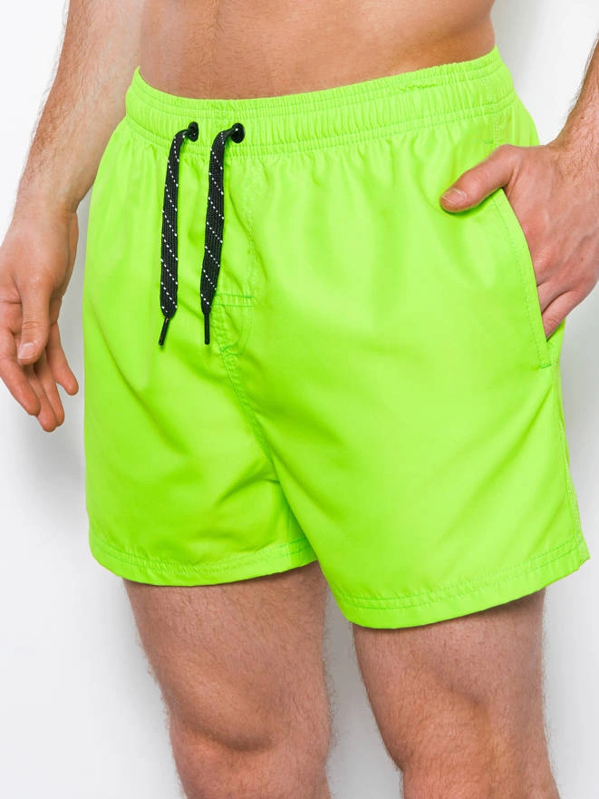 Men's swimming shorts - lime W318