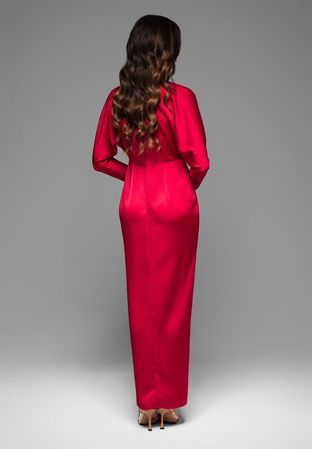 Evening dress LA-OM-DLR031 - red