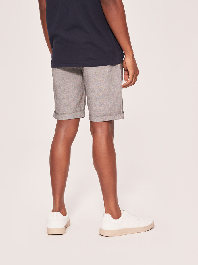 Men's shorts PREM SHORTS W426 - gray melange