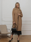 Women's coat CLR036 - camel
