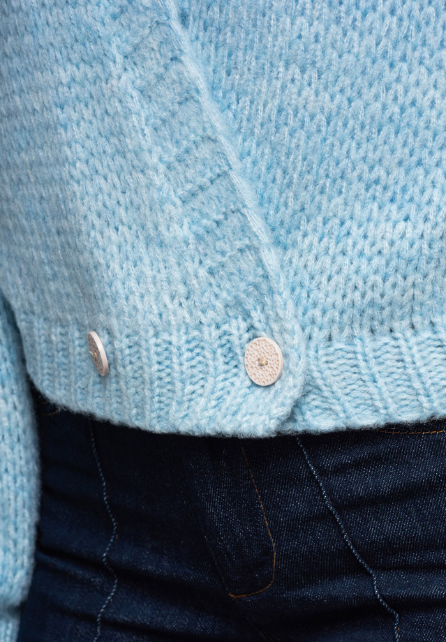 Sweter damski LW-SWCD-0105 - light blue