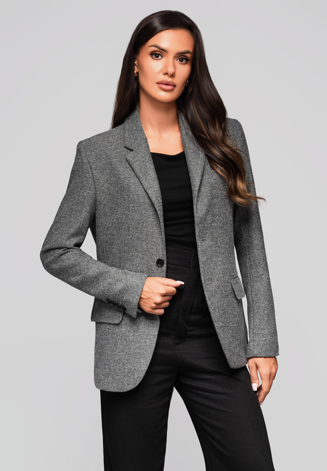 Marynarka damska LW-BLZB-0101 v2 - grey