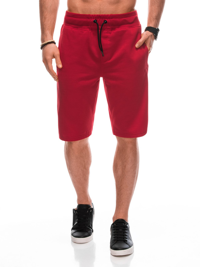 Men's sweatshorts EM-SRBS-0101 V-4 - red